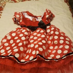 Minnie mouse play dress and ears
